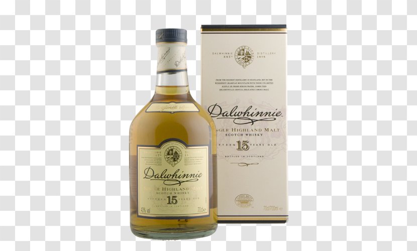 Liqueur Dalwhinnie Distillery Whiskey Single Malt Whisky Scotch - Dessert - Fifteen Years Transparent PNG
