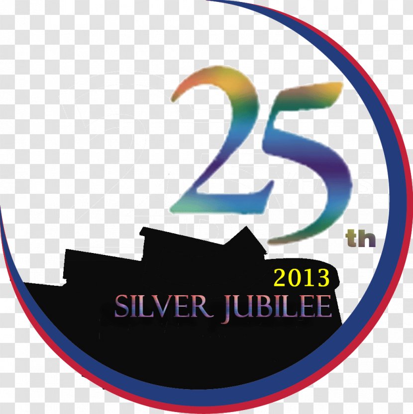 Logo Brand Silver Jubilee Font - Area Transparent PNG