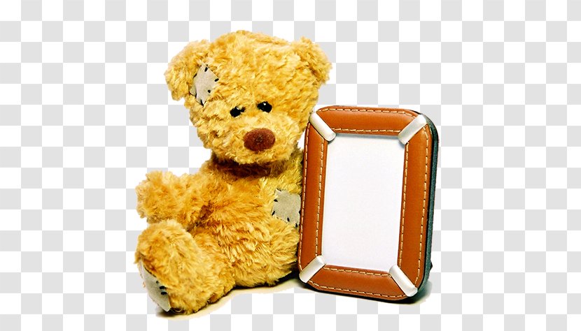 Child Stock.xchng Stock Photography Royalty-free - Cartoon - Bear Toy Frame Transparent PNG