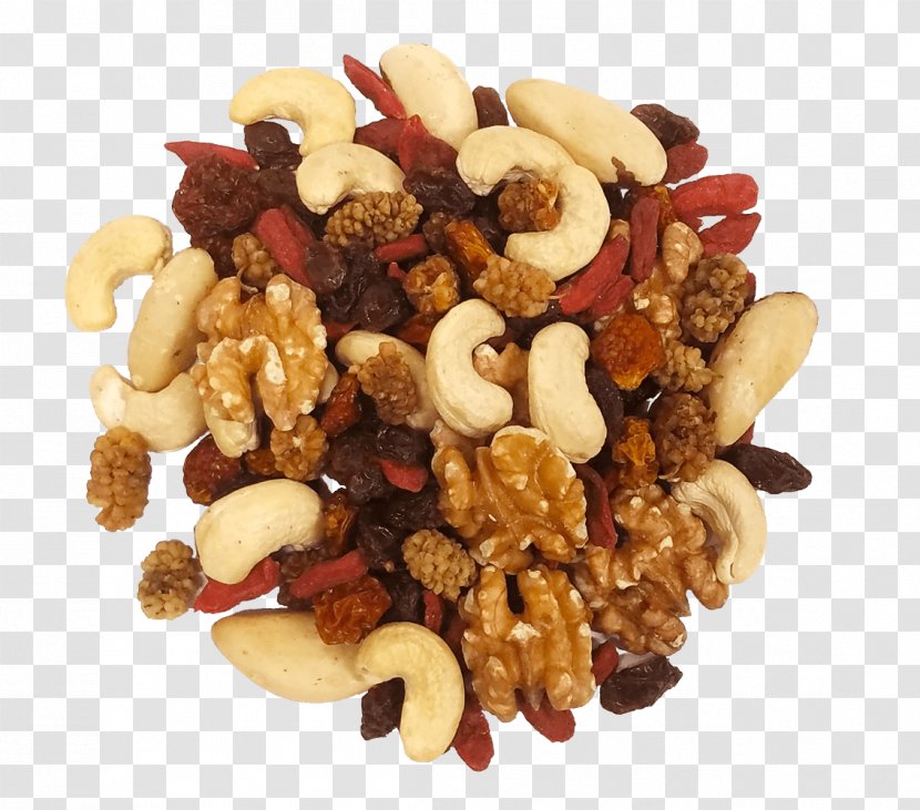 Mixed Nuts Raw Foodism Trail Mix - Health - Superfood Transparent PNG