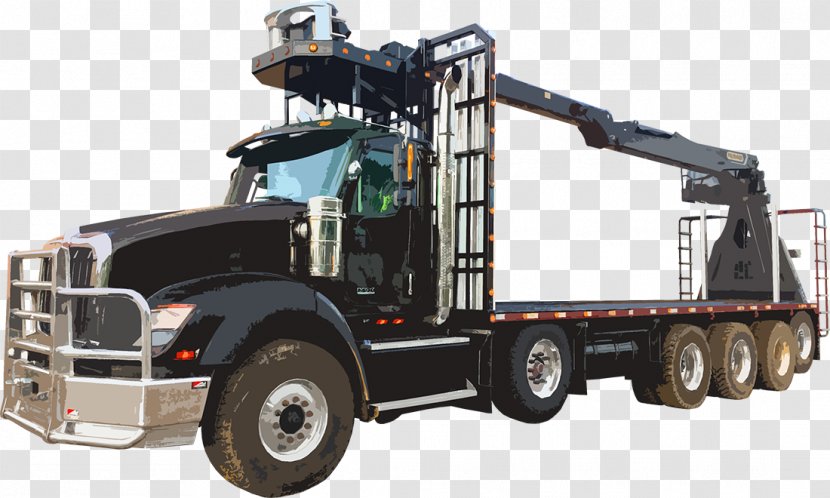 Commercial Vehicle Car Mack Trucks Navistar International Logging Truck - Axle - Loading Transparent PNG