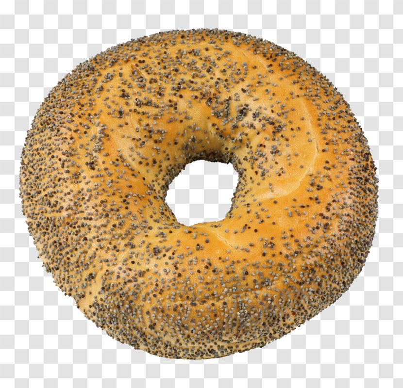 Bagel And Cream Cheese Bialy Poppy Seed Sesame - Wheat Transparent PNG