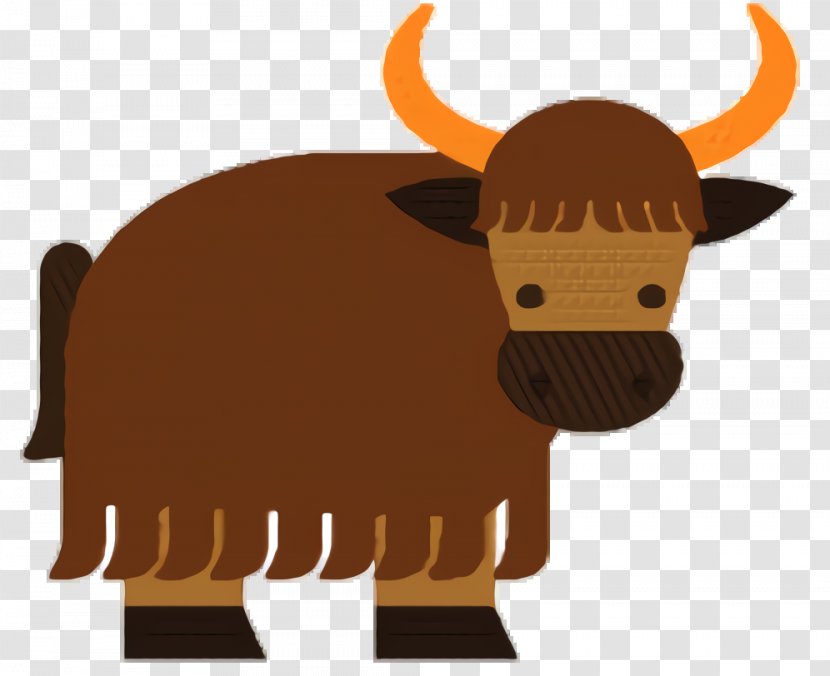 Animal Cartoon - Ox - Bison Wildlife Transparent PNG