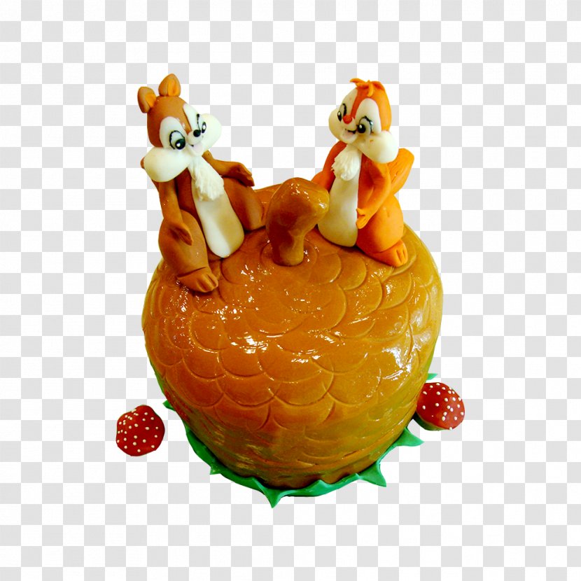 Figurine Animal - Orange - Chip Dale Transparent PNG