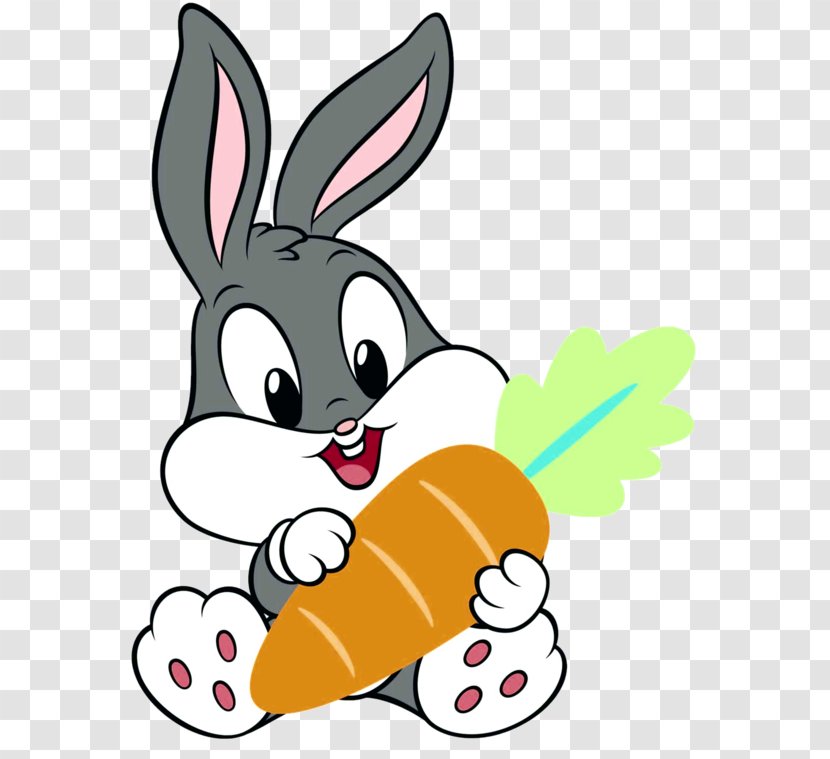 Easter Bunny Cartoon - Carrot Transparent PNG