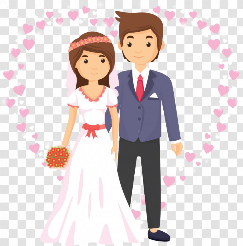 Wedding Anniversary Wish Hindi WhatsApp - Silhouette - Vector Love And Cartoon Couple Transparent PNG