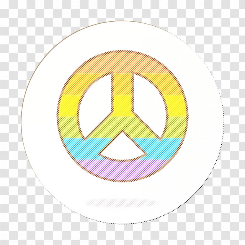 Peace And Love - Sticker Trademark Transparent PNG