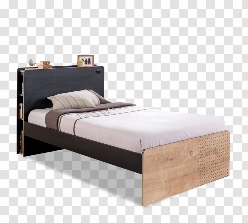 Furniture Bedside Tables Desk Room - Mattress - Bed Transparent PNG