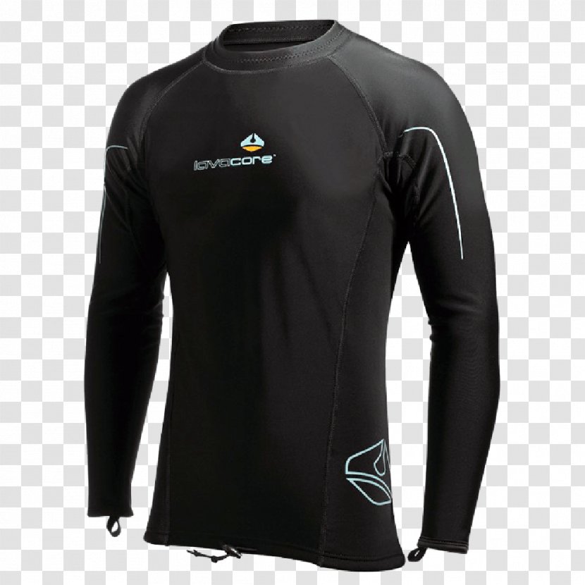 Long-sleeved T-shirt Rash Guard - Brand - Sleeve Five Point Transparent PNG