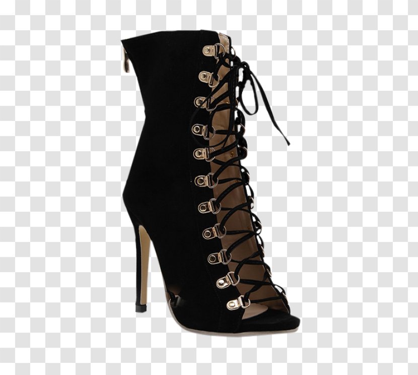 Peep-toe Shoe High-heeled Court Sandal - Clothing Transparent PNG