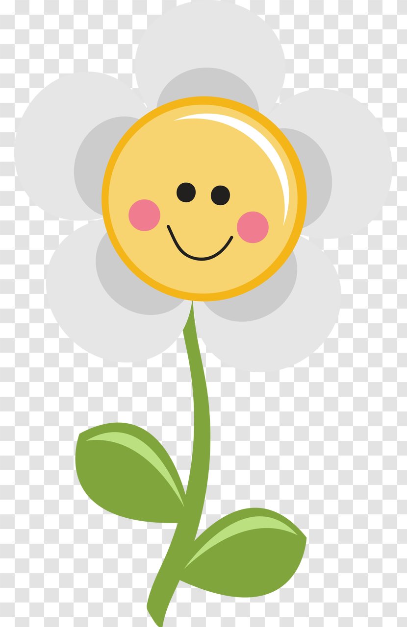 Smiley Clip Art Flower Common Daisy Emoticon - Plant - Mushrooms Transparent PNG