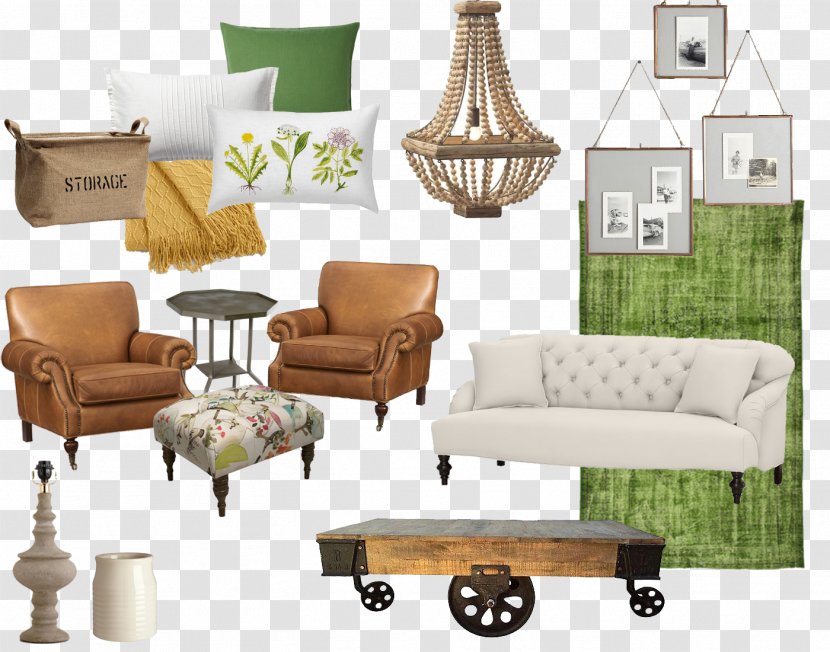 Living Room Table Couch Chair - Furniture Transparent PNG