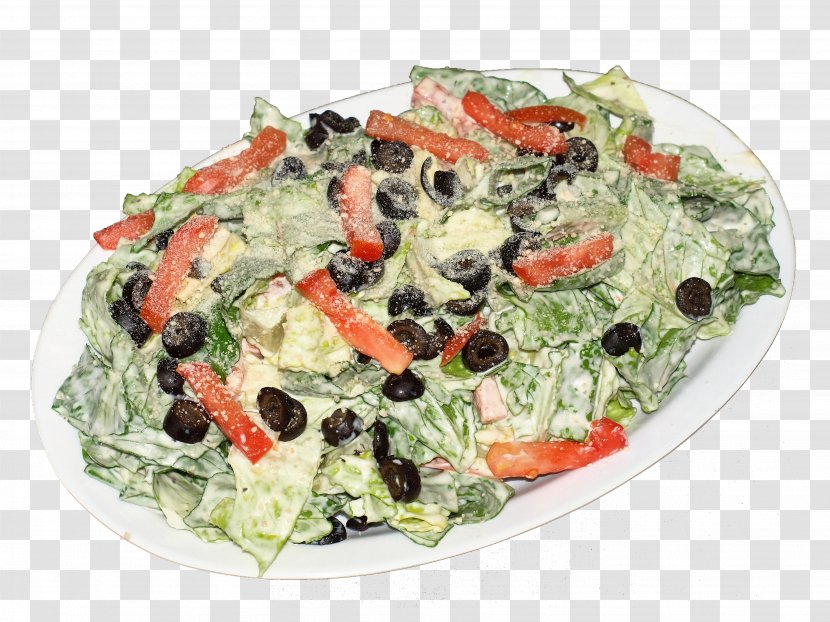 Caesar Salad Vegetarian Cuisine Platter Recipe Leaf Vegetable - Cucumber Pizza Transparent PNG