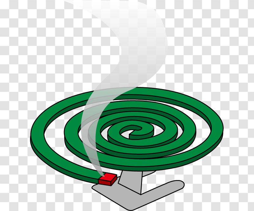 Mosquito Coil Insecticide Household Insect Repellents Pest - Green Transparent PNG
