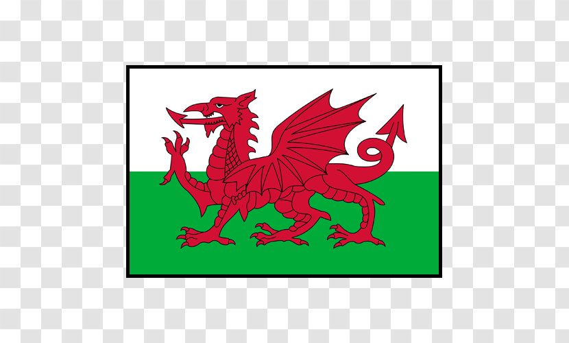 Flag Of Wales Welsh Dragon The United Kingdom Transparent PNG
