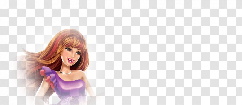 Barbie Blond Desktop Wallpaper Character Brown Hair - Watercolor - будильник Transparent PNG