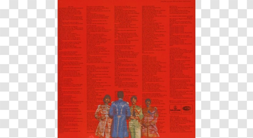 Sgt. Pepper's Lonely Hearts Club Band #2 - Rectangle - May 20, 1967 The Beatles LP Record Anderson MerchandisersSgt Transparent PNG