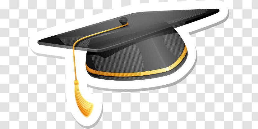 Bachelors Degree Doctorate Hat Academic Dress - Brand - Bachelor Cap Transparent PNG