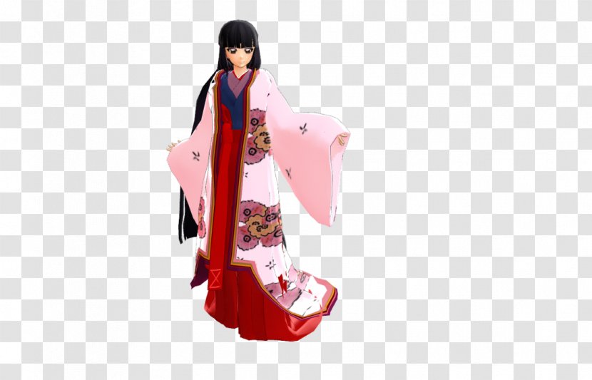 Inuyasha Kikyo DeviantArt Kimono Transparent PNG