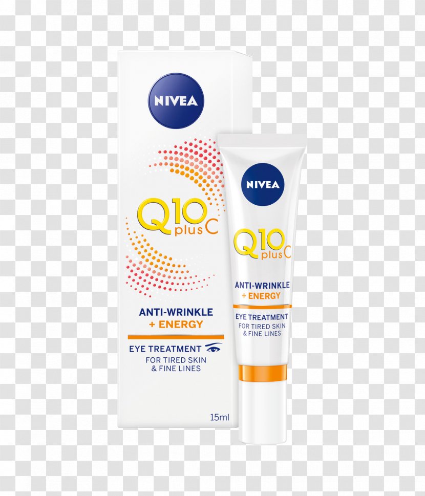 NIVEA Q10 Plus Anti-Wrinkle Day Cream Anti-aging - Vitamin C - Eye Transparent PNG