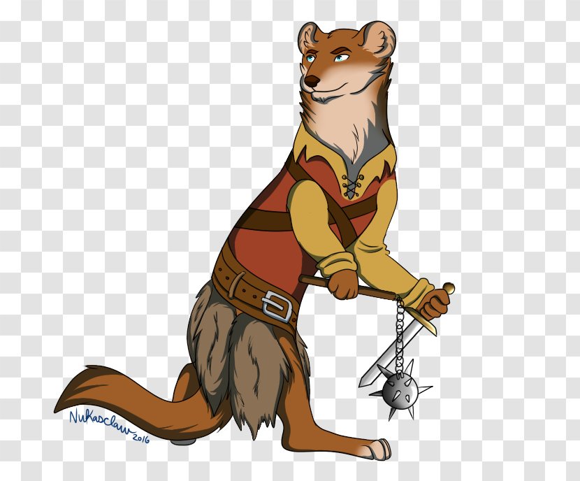 Red Fox Weasels Ferret Ferahgo The Assassin Redwall - Cat Like Mammal Transparent PNG