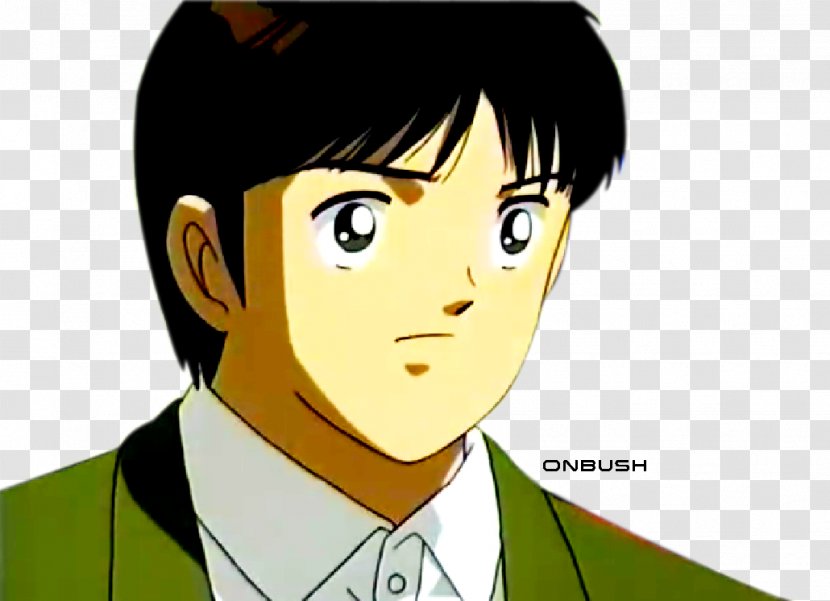 Tarō Misaki Drawing Cartoon - Watercolor - Super Campeones Transparent PNG