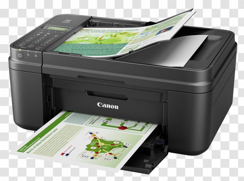 Multi-function Printer Inkjet Printing Canon PIXMA MX495 - Color Transparent PNG