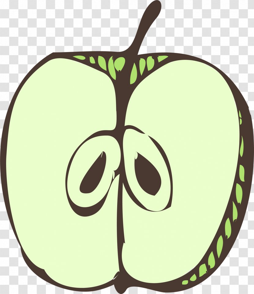 Juice Smoothie Apple Clip Art - Moths And Butterflies - Green Hand-painted Transparent PNG