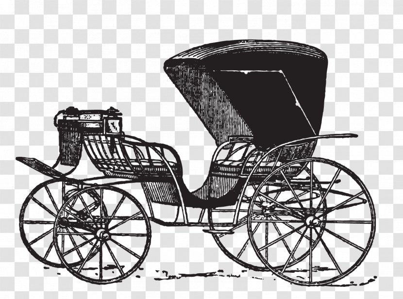 Carriage Horse And Buggy Clip Art - Horsedrawn Vehicle Transparent PNG