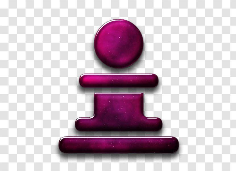 Chess Piece Pawn Rook - Violet - Icon Free Transparent PNG