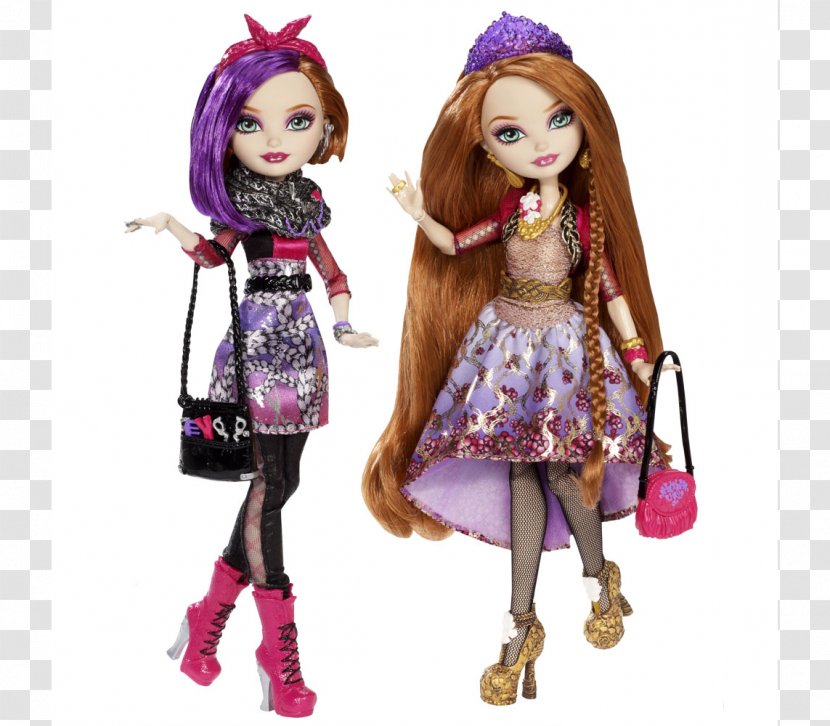 Mattel Ever After High Holly O'Hair And Poppy Doll Rapunzel Toy - Fashion Transparent PNG