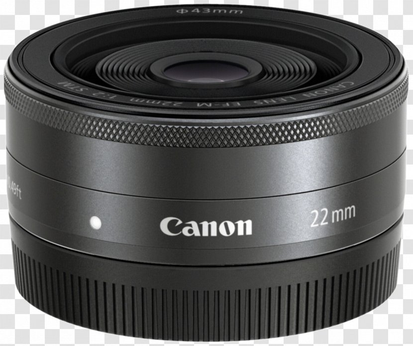 Canon EF-M 22mm Lens EOS M EF Mount - Camera Transparent PNG