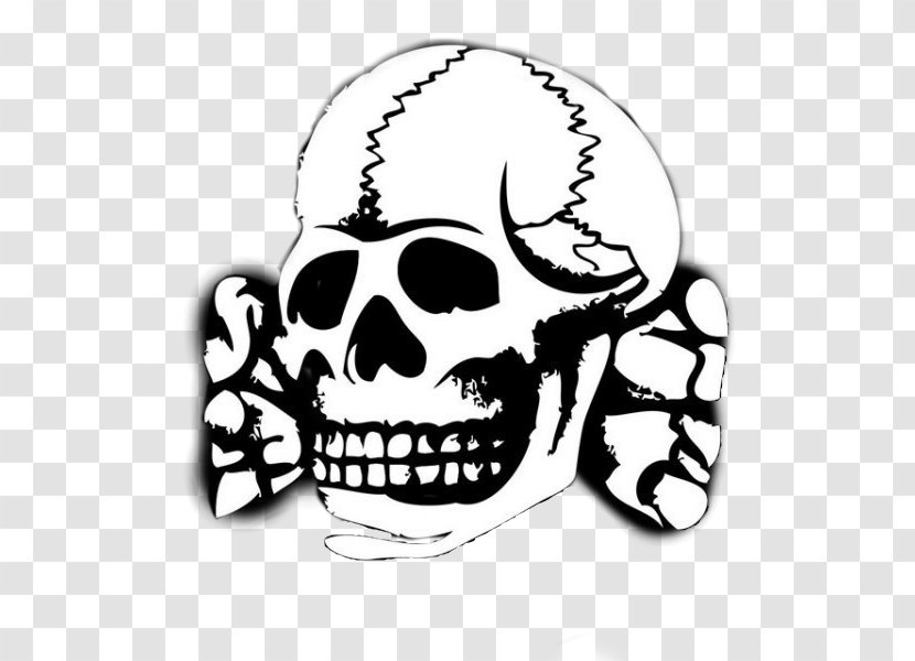 T-shirt 3rd SS Panzer Division Totenkopf Nazism Human Skull Symbolism - Headgear Transparent PNG