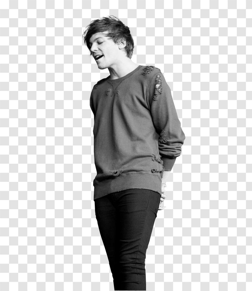 Louis Tomlinson Black And White Photography - Watercolor Transparent PNG