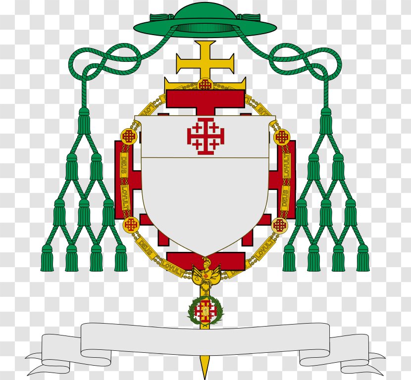 Cardinal Catholicism Bishop Ecclesiastical Heraldry Escutcheon - 737 Transparent PNG