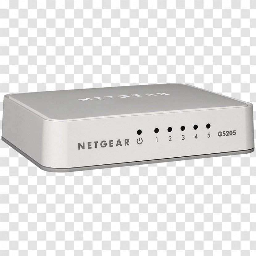 Gigabit Ethernet Network Switch Netgear Port - Power Over Transparent PNG