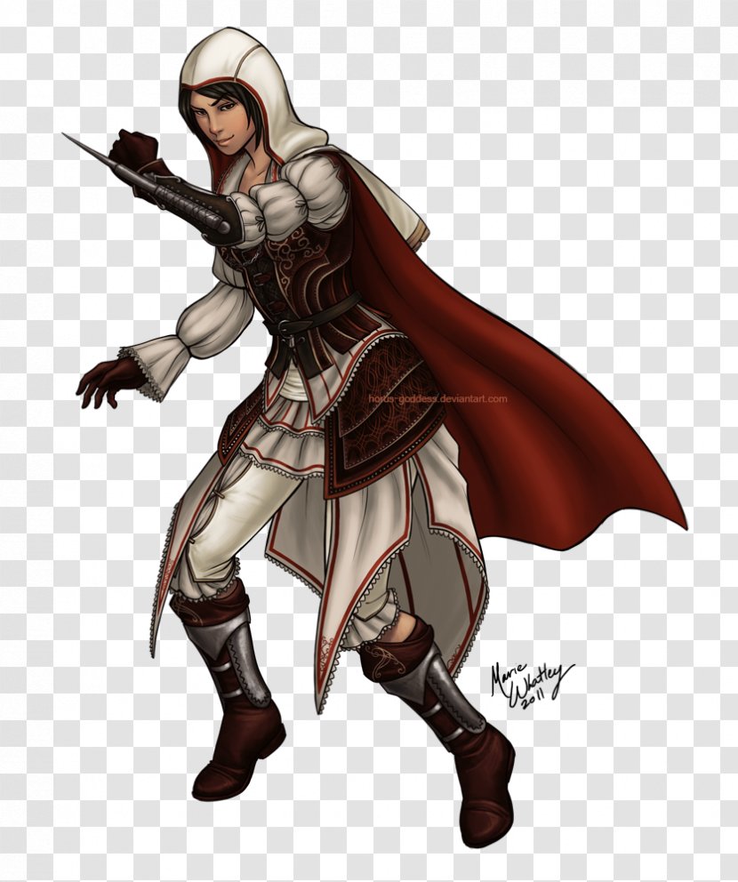 Assassin's Creed: Brotherhood Revelations Creed II Ezio Auditore Assassins - Mercenary - Fantasy Goddess Transparent PNG