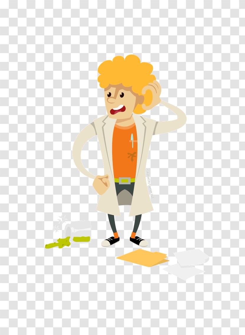 Scientist Blog Clip Art - Fictional Character - Speaking Cliparts Transparent PNG