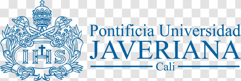 Pontifical Xavierian University Pontificia Universidad Javeriana Cali Organization Communication - Text - Blue Transparent PNG