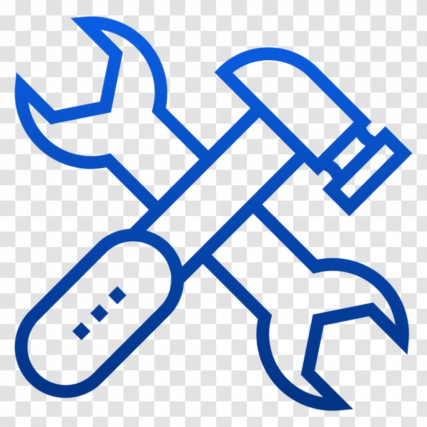 Spanners Tool Hammer - Text Transparent PNG