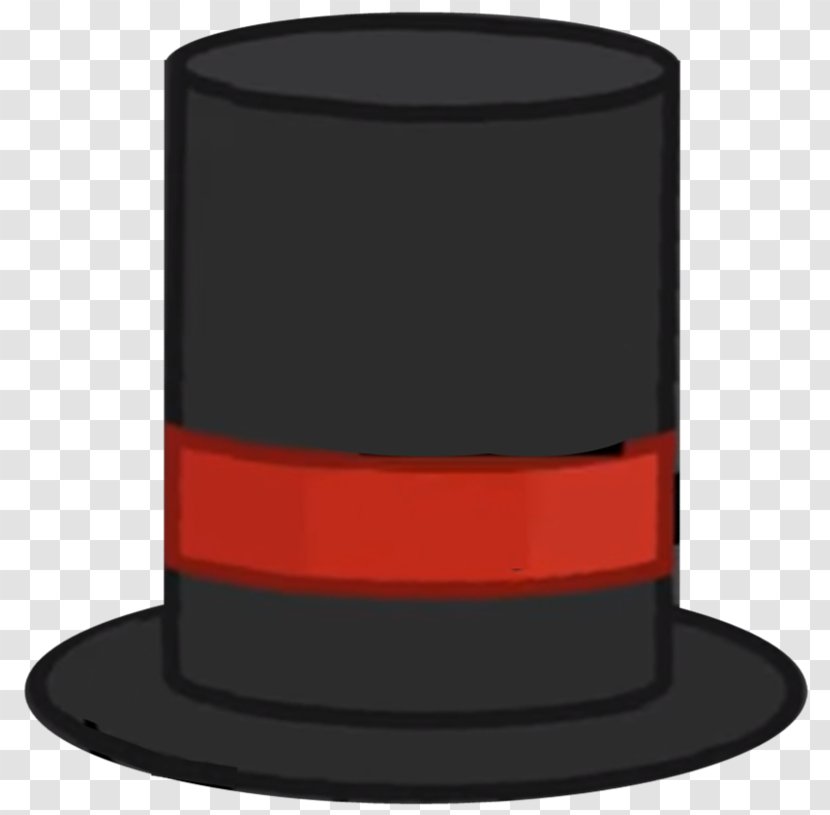 Red Circle - Black - Hat Headgear Transparent PNG