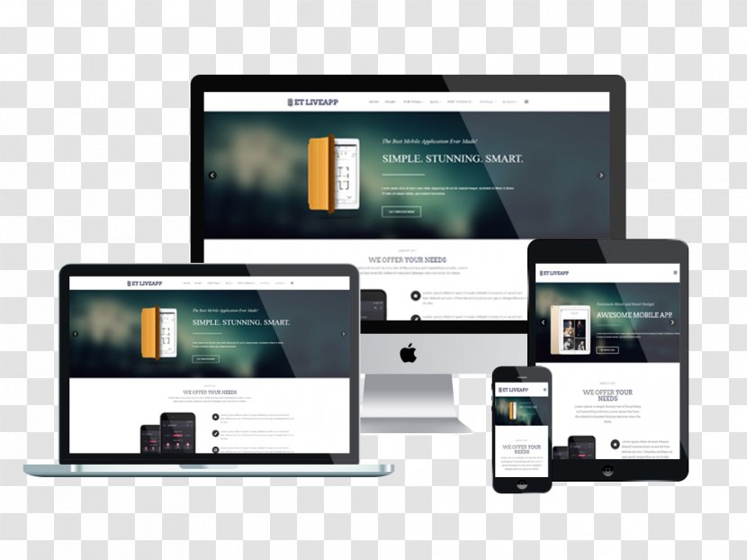 Responsive Web Design Joomla Template System - Media - Gorgeous Charm Transparent PNG