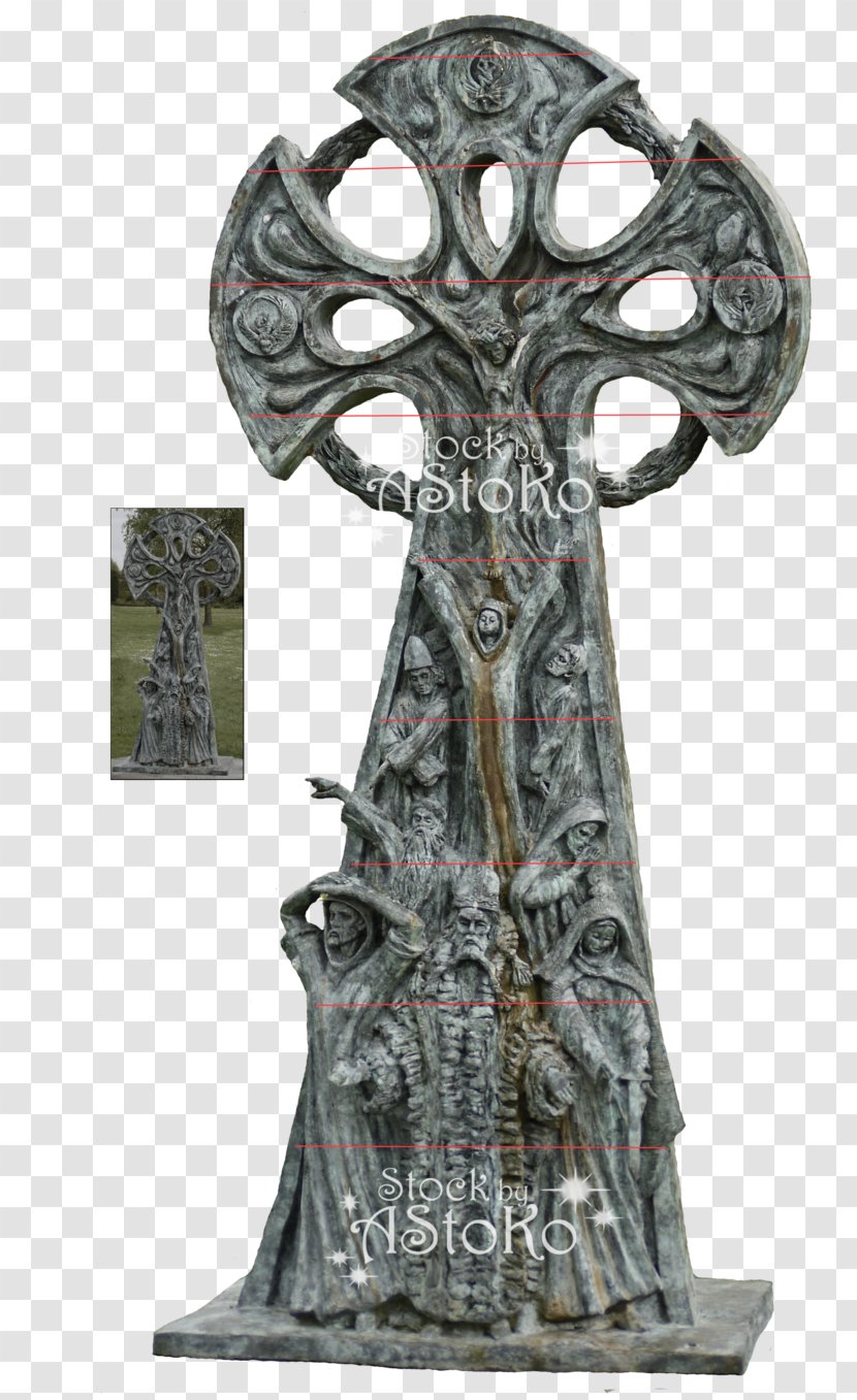 Basilica Of Santa Croce Christian Cross Statue Celtic - Painting Transparent PNG
