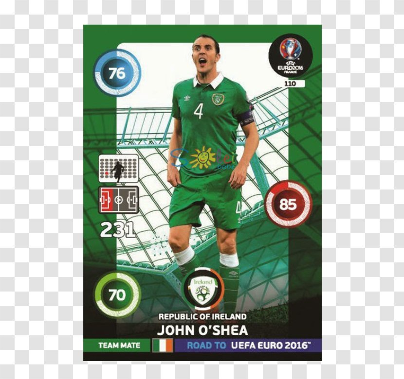 Team Sport Republic Of Ireland National Football Player - Fifa World Cup European Qualifiers Transparent PNG