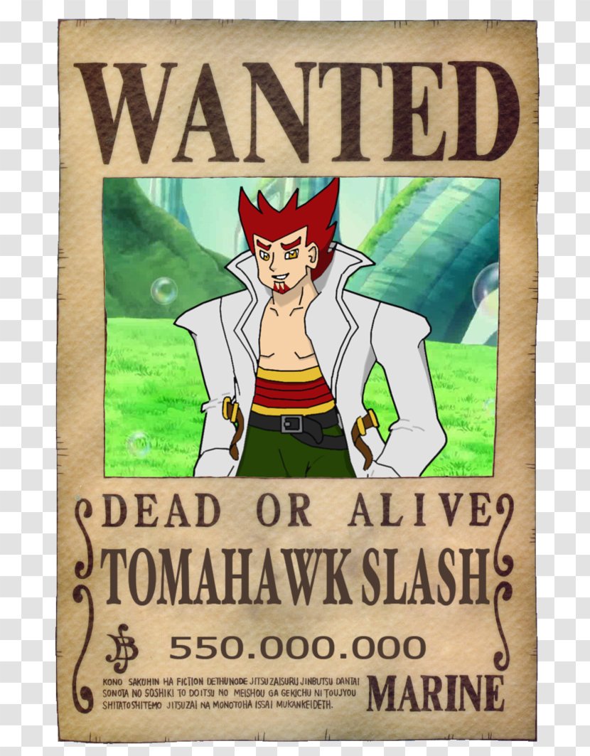 Monkey D. Luffy Nami Roronoa Zoro One Piece Wanted Poster - Cartoon - Water Slash Transparent PNG