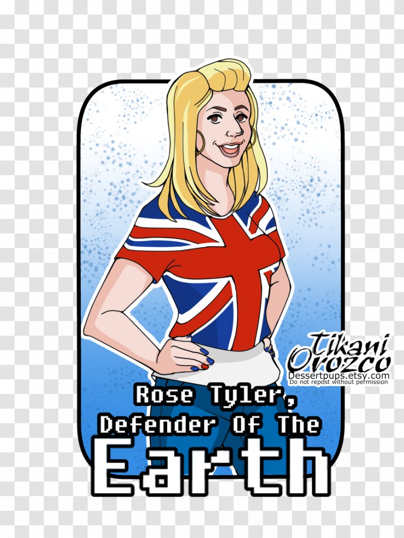 Rose Tyler Art Bad Wolf Female - Text Transparent PNG