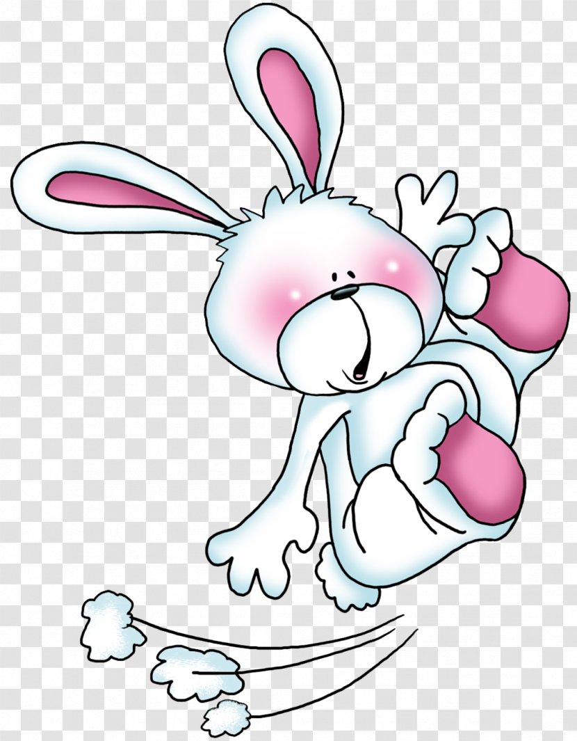 Easter Bunny Domestic Rabbit European Clip Art - Frame Transparent PNG