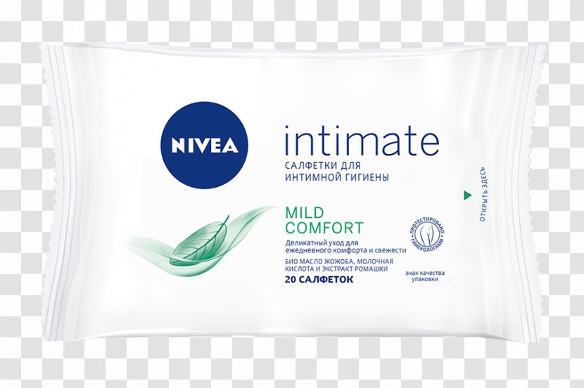 Lotion Nivea Wet Wipe Cleanser Facial - Pillow - Soap Transparent PNG