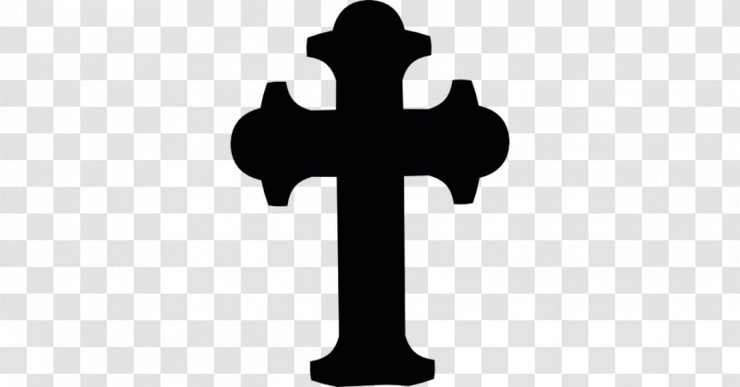 Christian Cross Vector Graphics Clip Art Christianity - Black And White Transparent PNG
