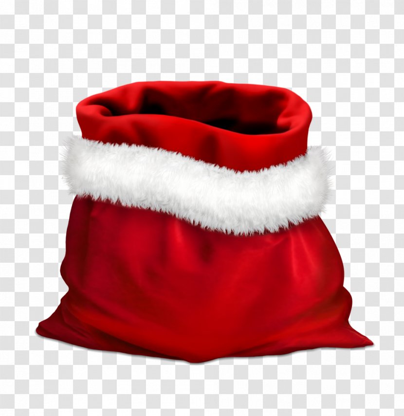 Santa Claus Gift Christmas Transparent PNG